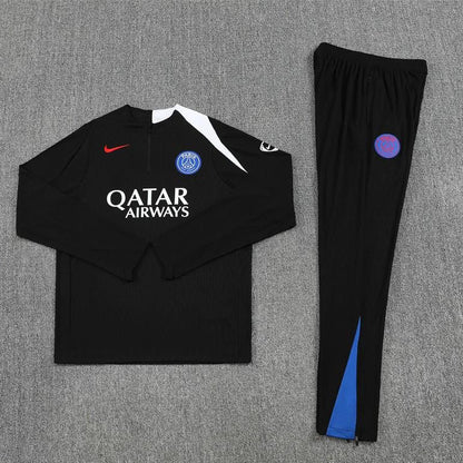 2025/2026 PSG Paris Saint-Germain Black Tracksuit