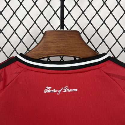 2025/2026 Manchester United Home Kit Kids Size