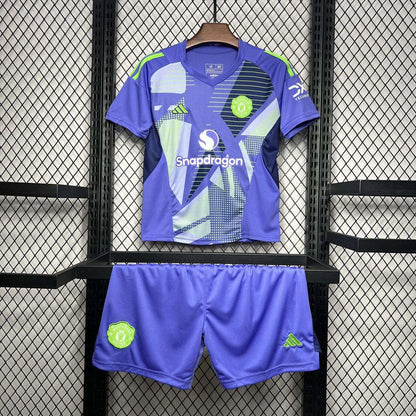 2024/2025 Manchester United Goalkeeper Home Kids Size