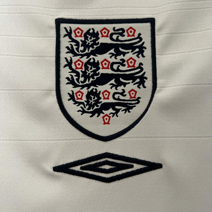 2004 Retro England Home Jersey