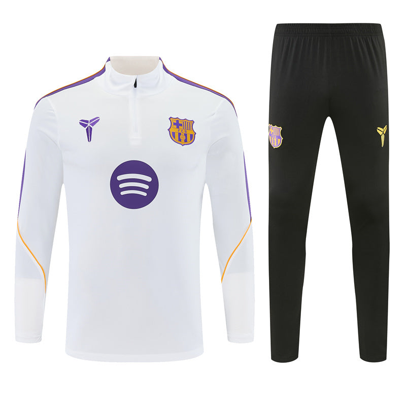 2026/2027 Barcelona White Tracksuit