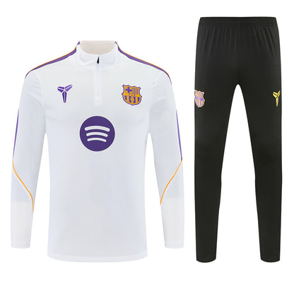 2026/2027 Barcelona White Tracksuit