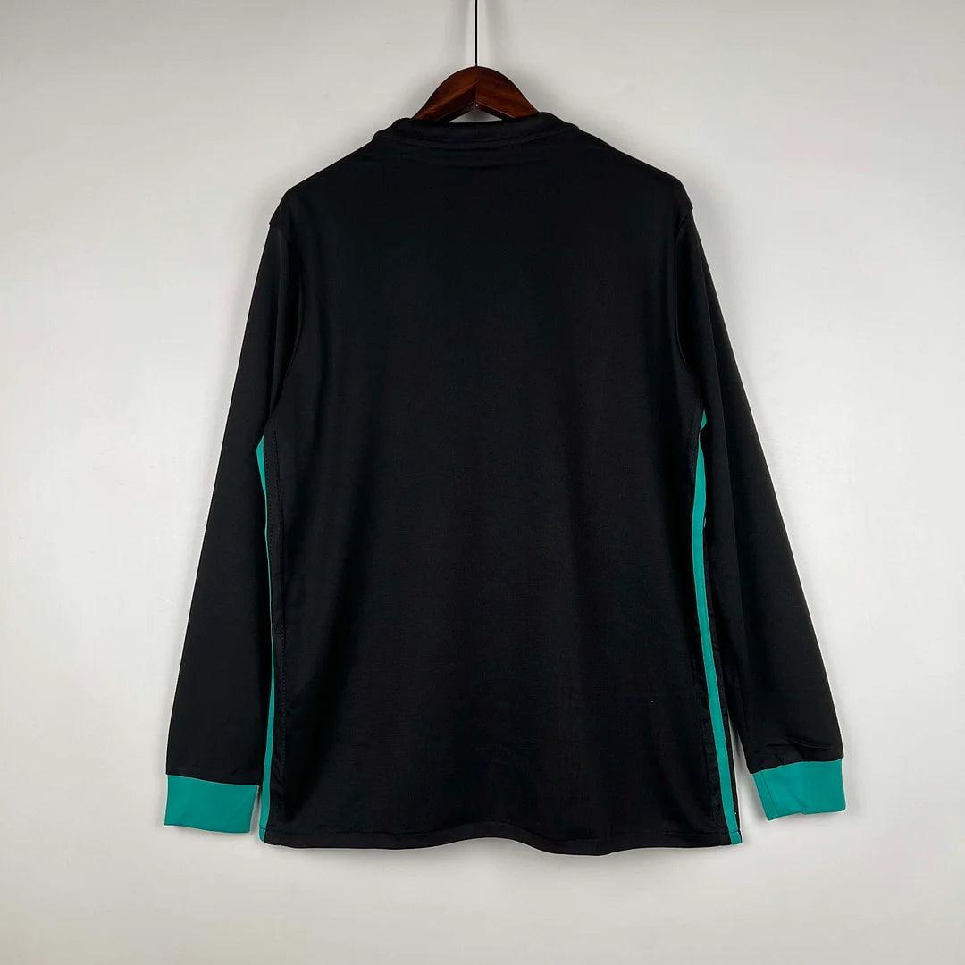 2017/2018 Retro Real Madrid Away Jersey Long Sleeve