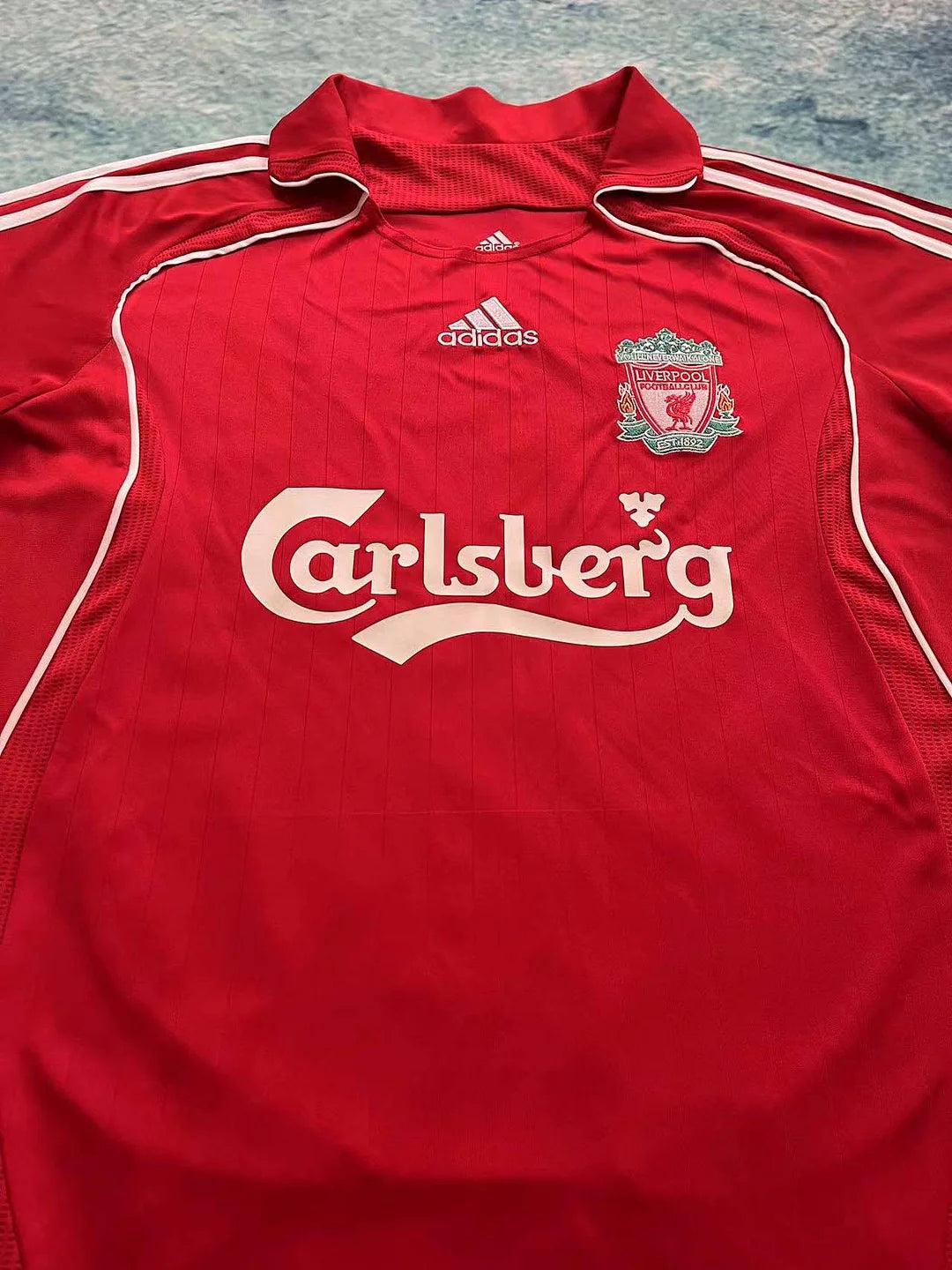 2006-2007 Retro Liverpool Home Jersey Long Sleeve