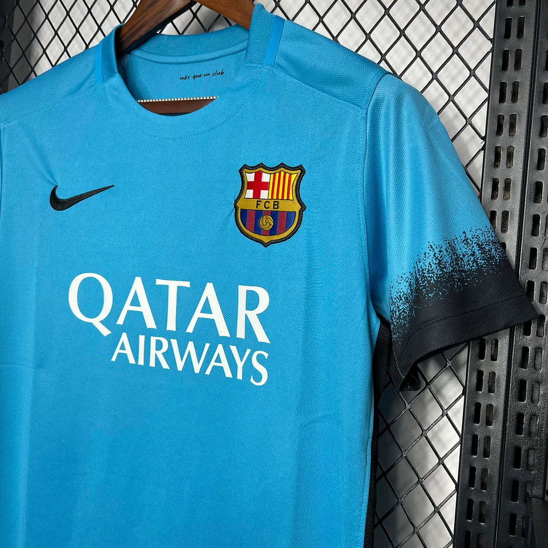 2015-2016 Retro Barcelona Third Away Jersey