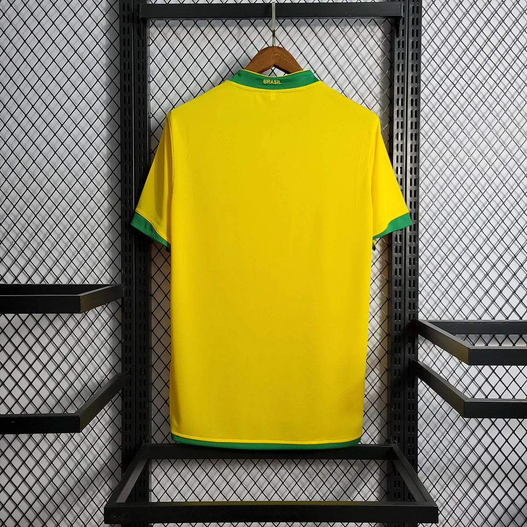 2006 Retro Brazil Home Jersey