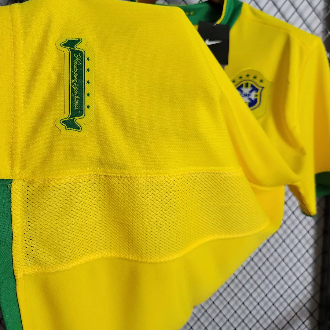 2006 Retro Brazil Home Jersey