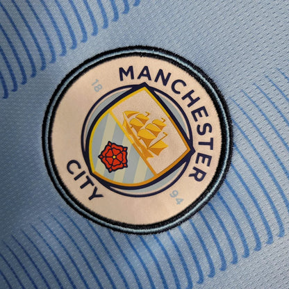2023/2024 Manchester City Long Sleeve Home Kit