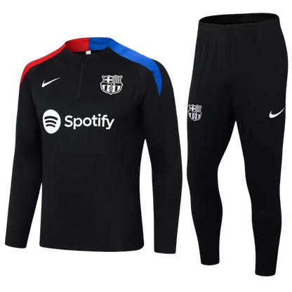 2024/2025 Barcelona Black Tracksuit