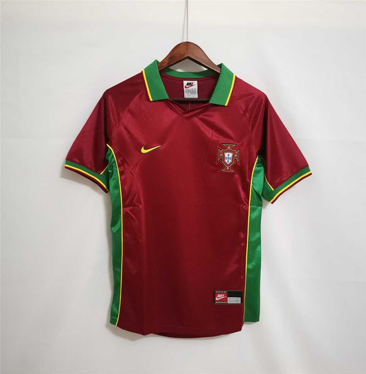 1998 Retro Portugal Home Jersey