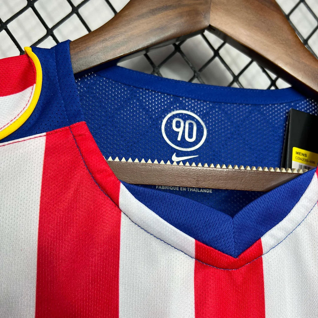 2004-2005 Retro Atletico Madrid Home Jersey
