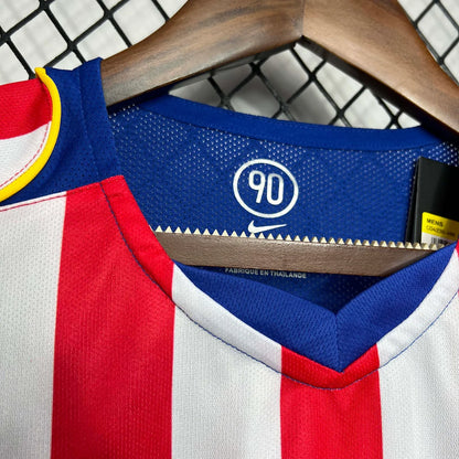 2004-2005 Retro Atletico Madrid Home Jersey