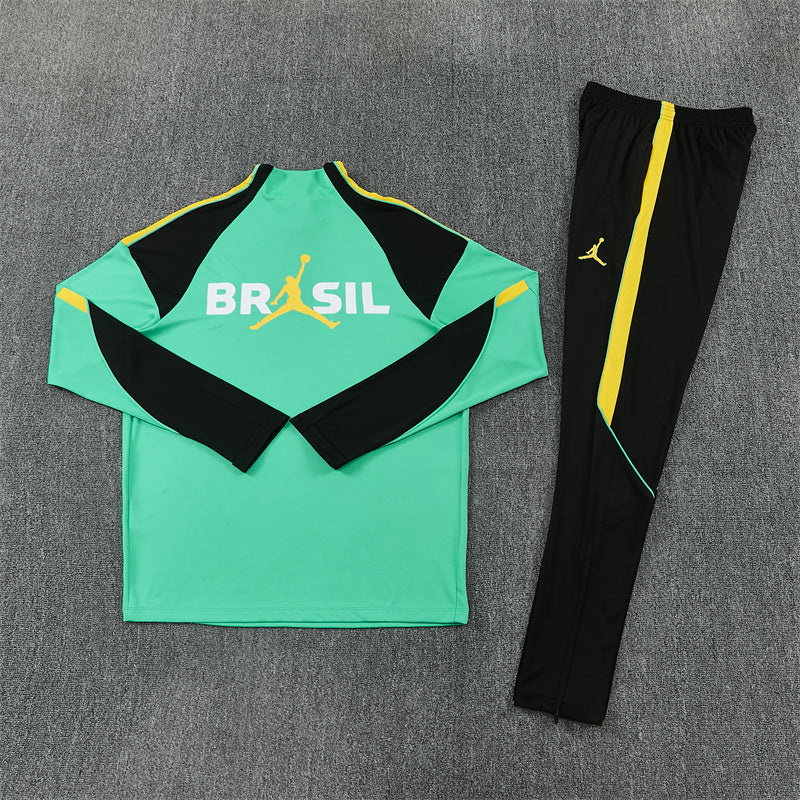 2026/2027 Brazil Green x Black Tracksuit