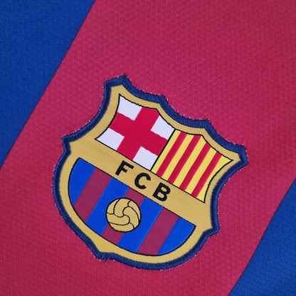 2010-2011 Retro Barcelona Home Jersey Long Sleeve