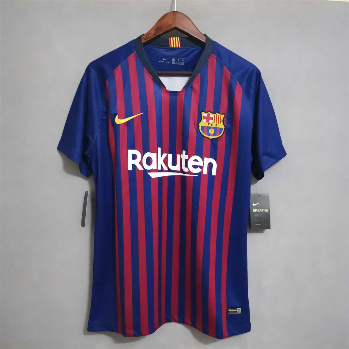 2018-2019 Retro Barcelona Home Jersey