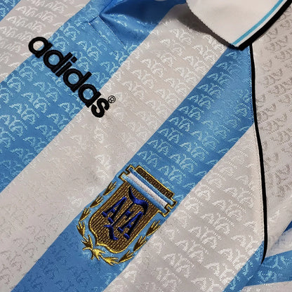 1997 Retro Argentina Home Jersey