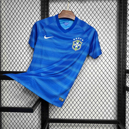2014 Retro Brazil Away Jersey
