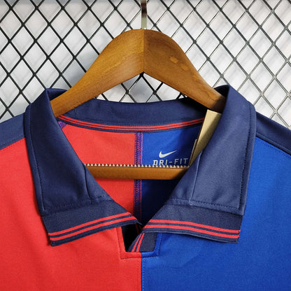 1999-2000 Retro Barcelona 100th Anniversary Home Jersey Long Sleeve