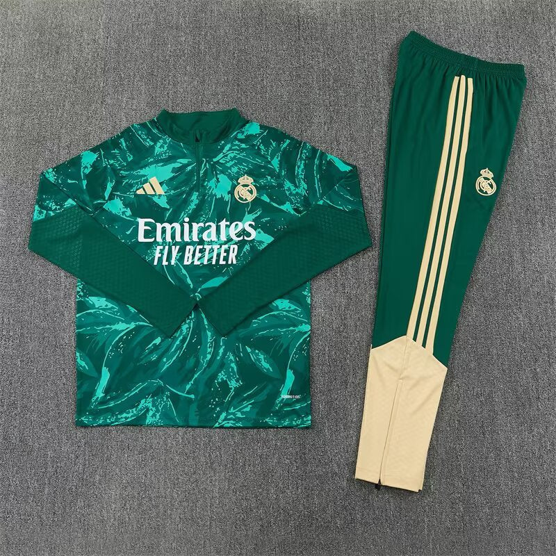 2026/2027 Real Madrid Green Tracksuit