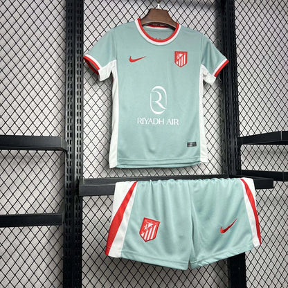2024-2025 Atletico Madrid Away Kit Kids Size