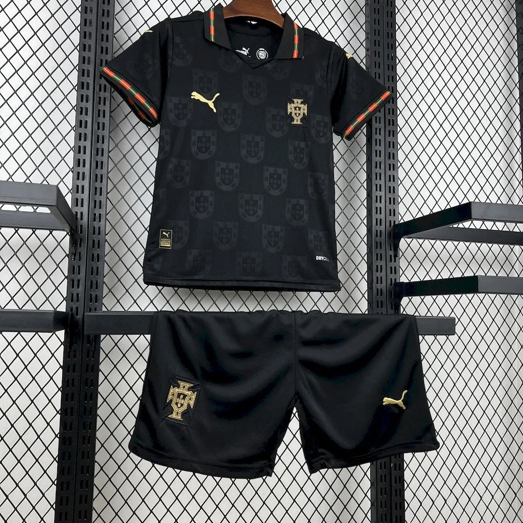 Portugal "Pantera Negra" Limited Jersey Kids Size