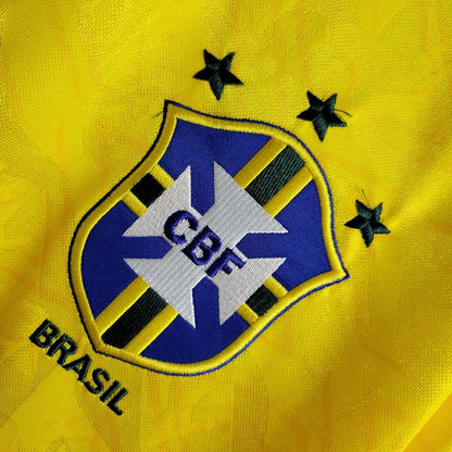 1991-1993 Retro Brazil Home Jersey