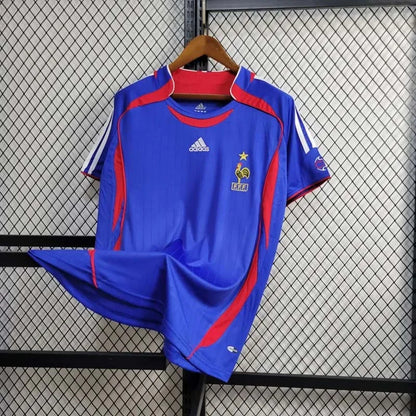 2006 Retro France Home Jersey