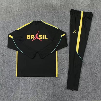 2026/2027 Brazil Black x Yellow Tracksuit