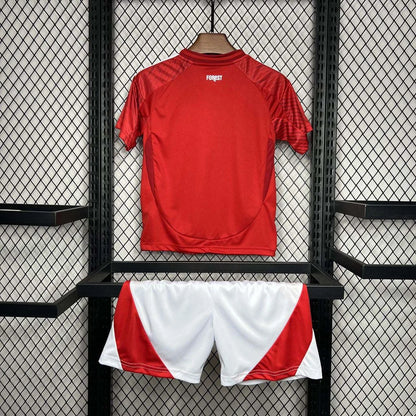 2024-2025 Nottingham Forest Home Kit Kids Size
