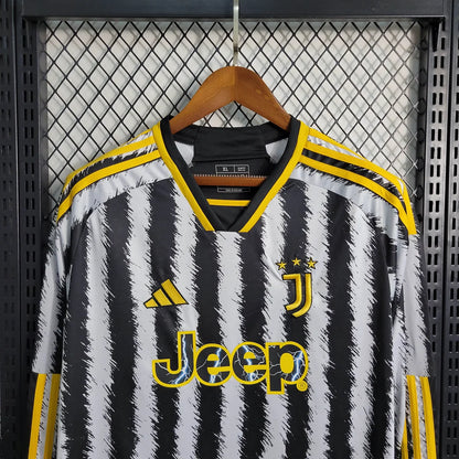 2023/2024 Juventus Home Long Sleeve