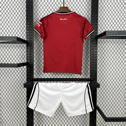2025/2026 Manchester United Home Kit Kids Size