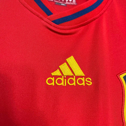 2010 Retro Spain Home Jersey