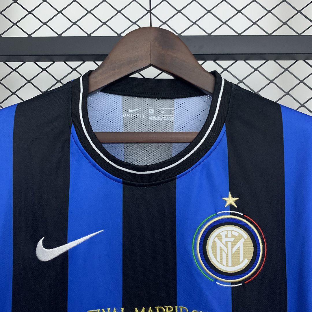2009/2010 Retro Inter Milan Home Jersey Long Sleeve