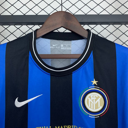 2009/2010 Retro Inter Milan Home Jersey Long Sleeve