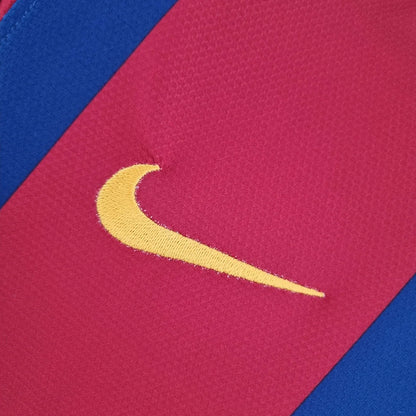 2010-2011 Retro Barcelona Home Jersey Long Sleeve