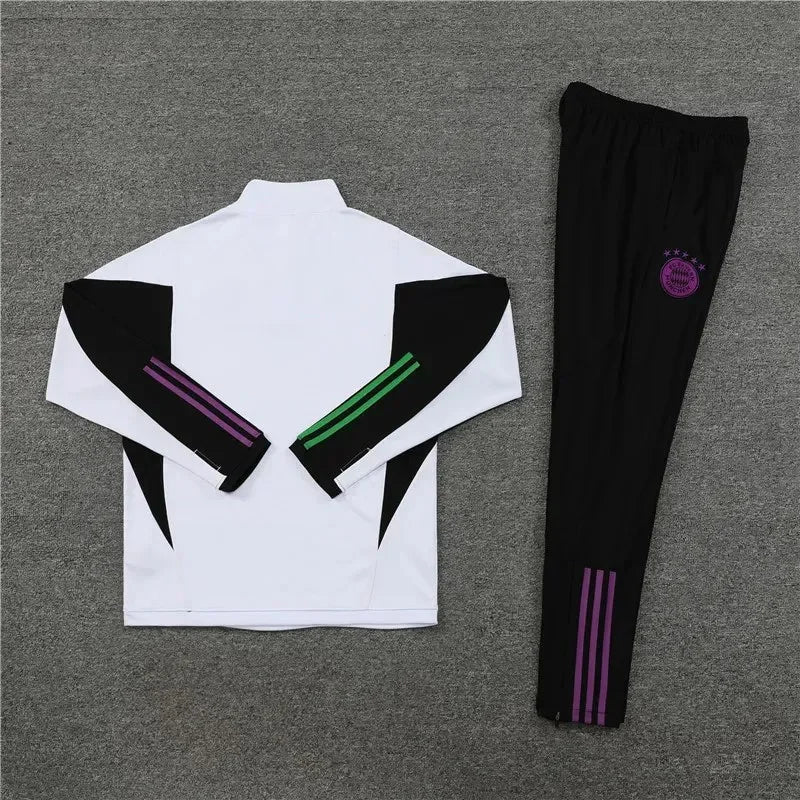 Bayern Munchen White Tracksuit