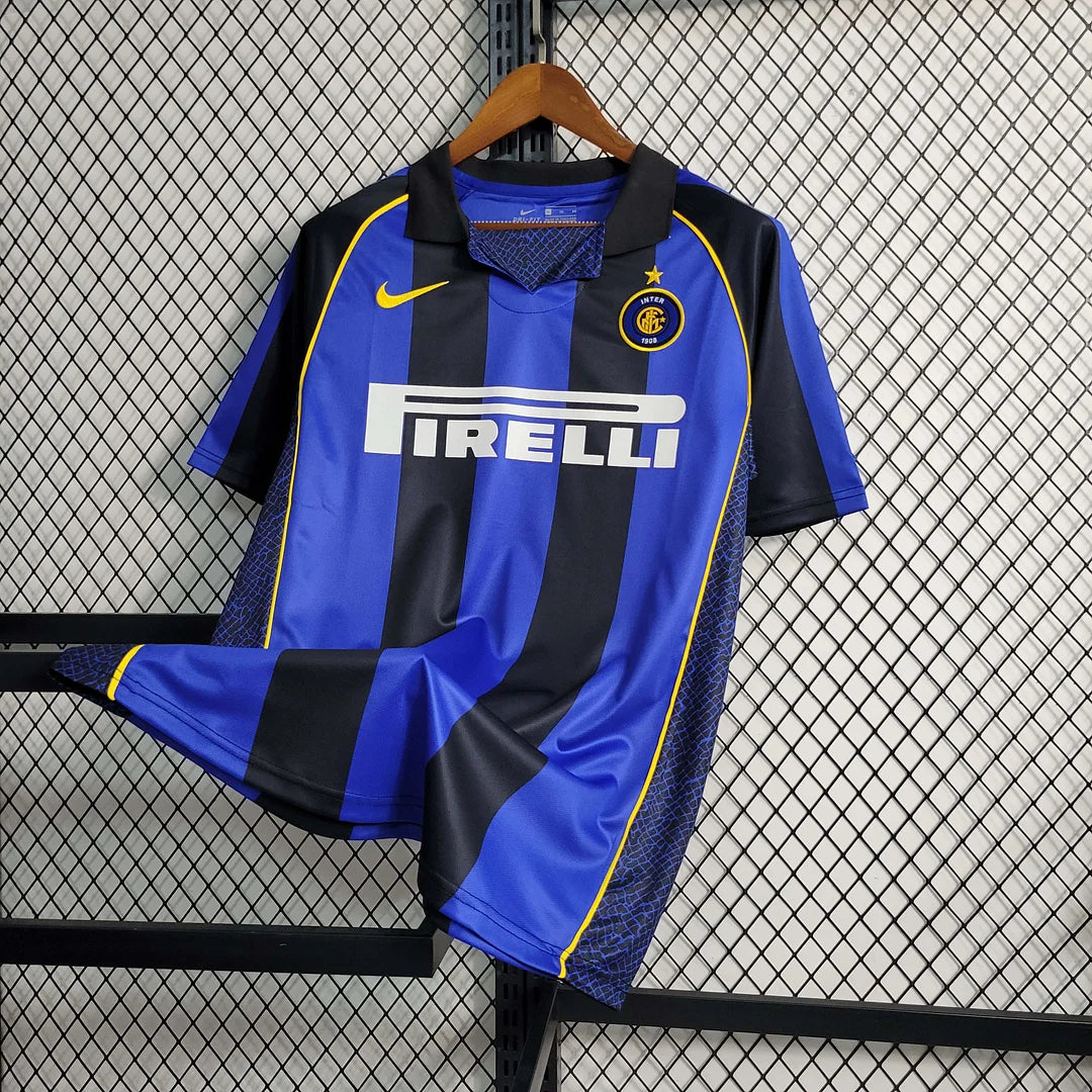 2001-2002 Retro Inter Milan Home Jersey