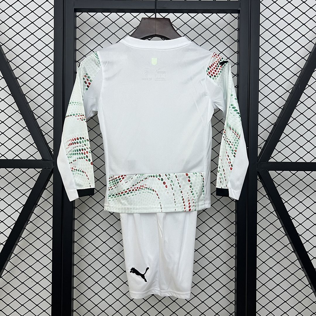 2025 Portugal Away Long Sleeve Kids Size