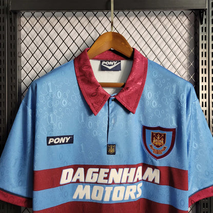 1995-1996 Retro West Ham United Away Jersey