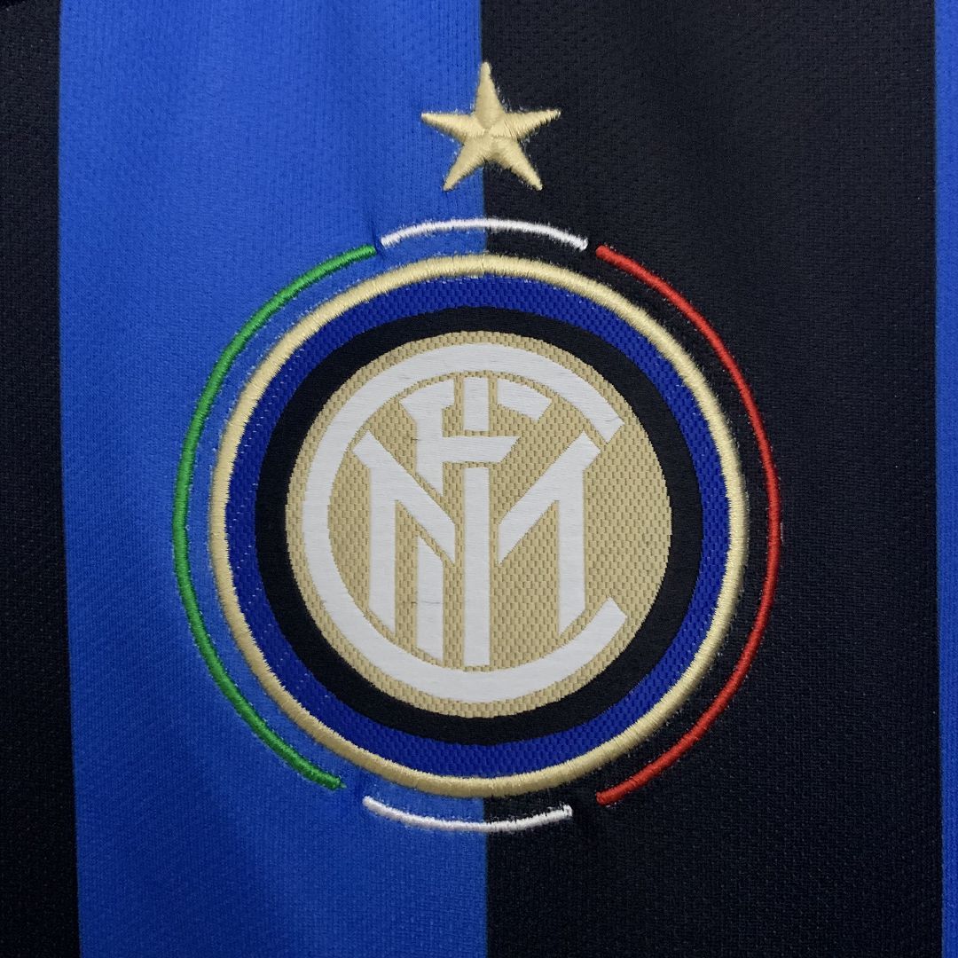 2009/2010 Retro Inter Milan Home Jersey Long Sleeve