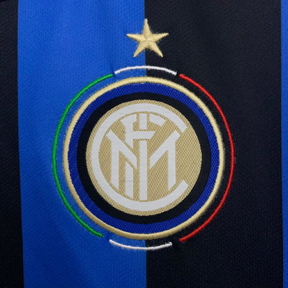 2009/2010 Retro Inter Milan Home Jersey Long Sleeve