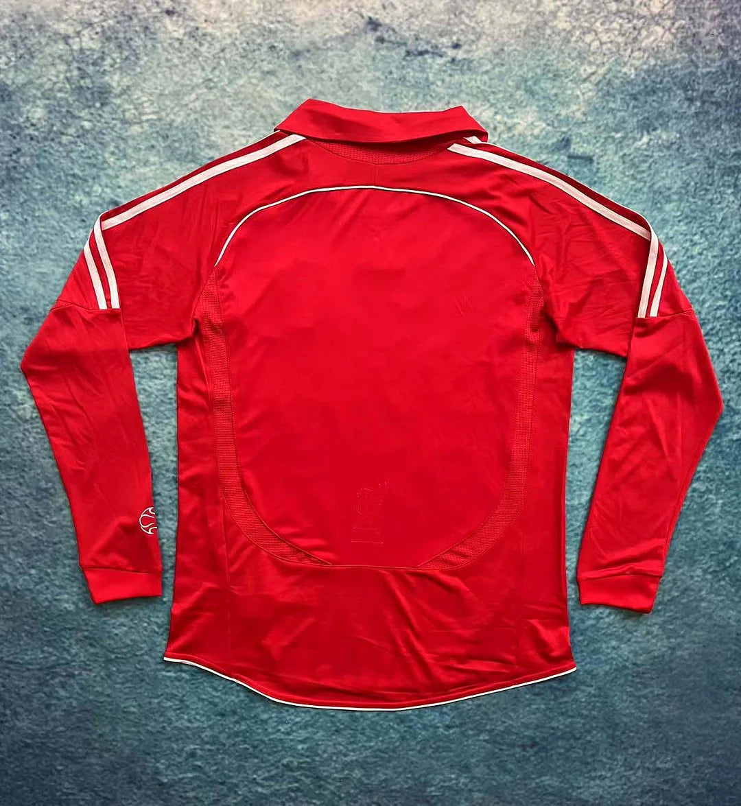 2006-2007 Retro Liverpool Home Jersey Long Sleeve