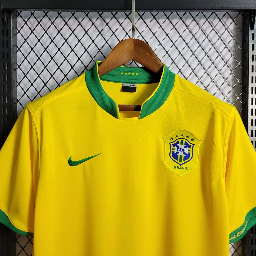 2006 Retro Brazil Home Jersey