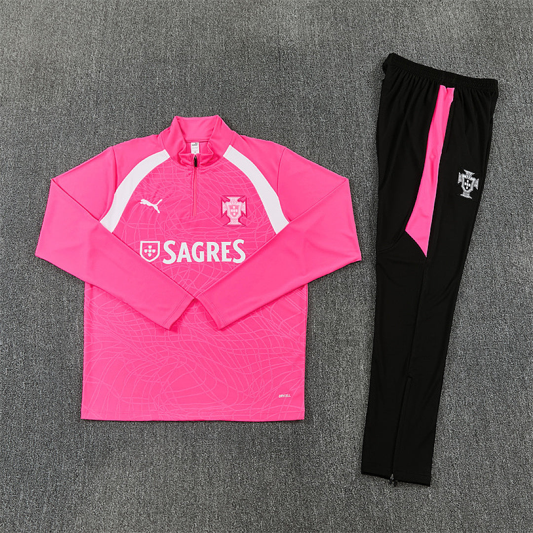 2026/2027 Portugal Pink Tracksuit