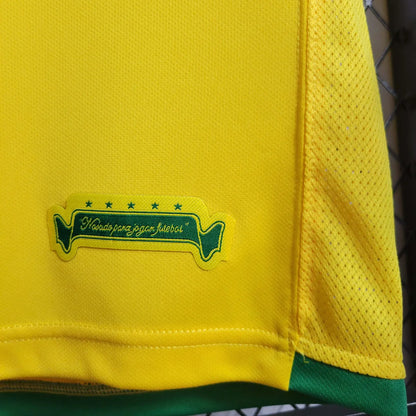 2006 Retro Brazil Home Jersey