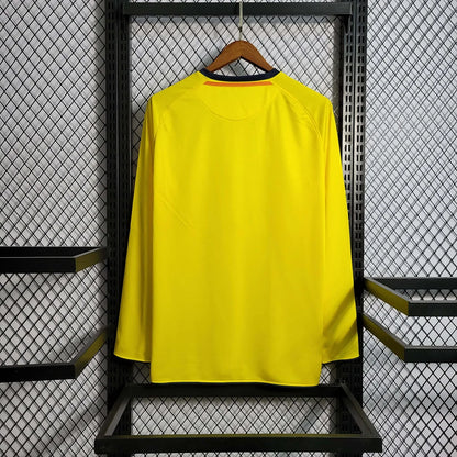 2008-2009 Retro Barcelona Away Jersey Long Sleeve