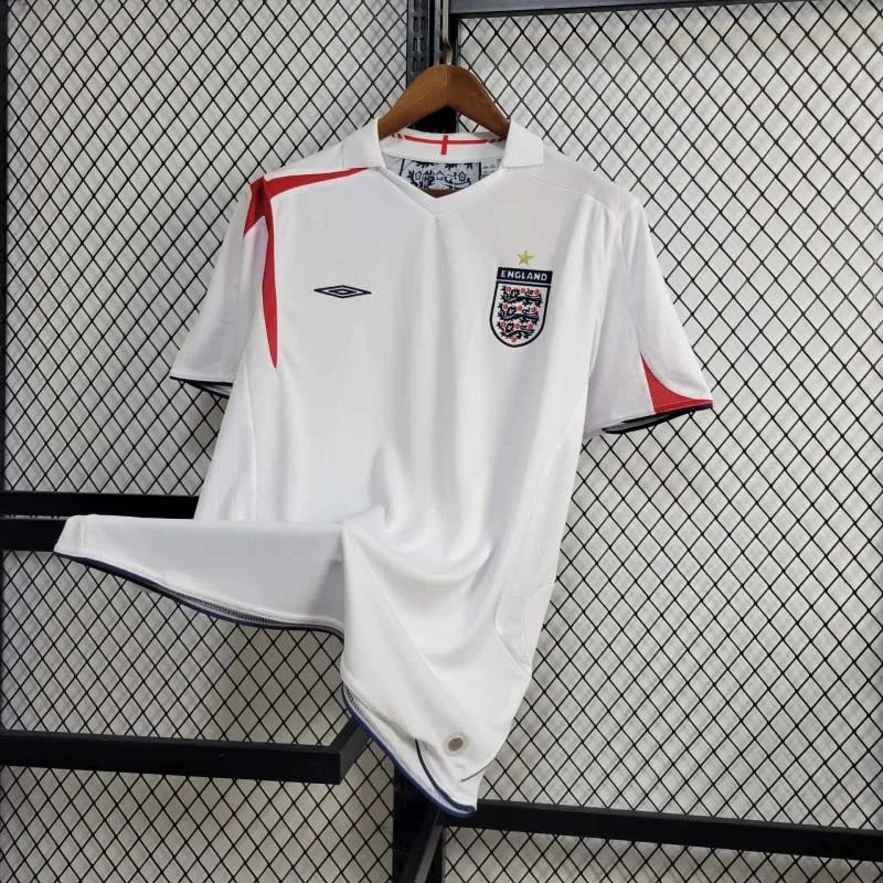 2006 Retro England Home Jersey