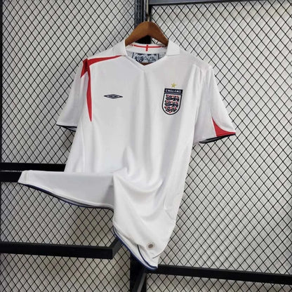 2006 Retro England Home Jersey