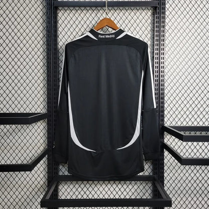 2006/2007 Retro Real Madrid Away Jersey Long Sleeve