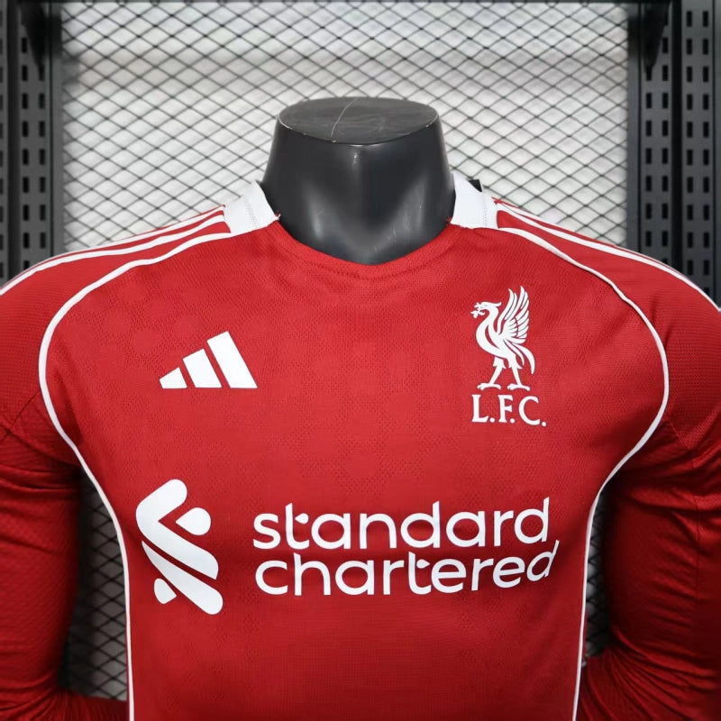 25/26 Liverpool Home Long Sleeve